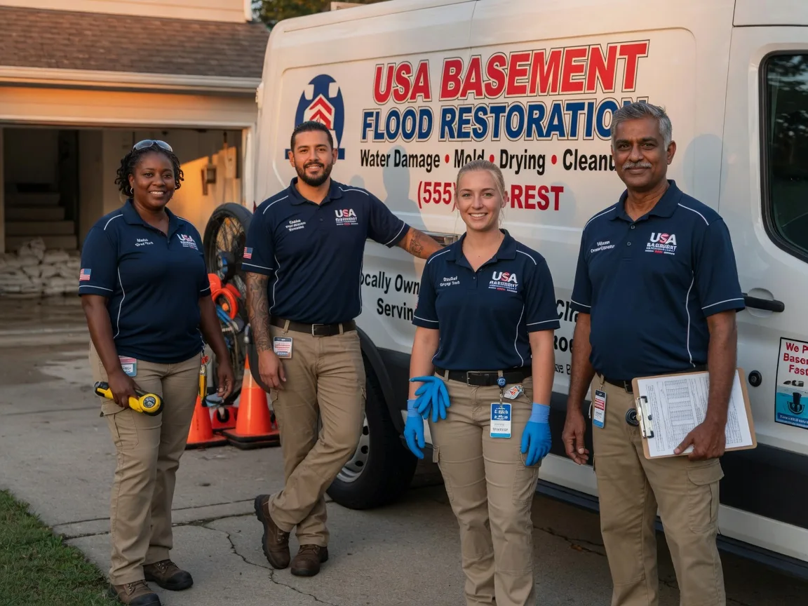 Basement Flood Cleanup company in Hebron, ND